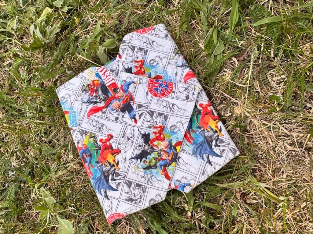 Textil szalvéta – szuperhős